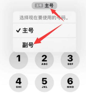 李沧苹果14维修店分享iPhone 14 Pro Max使用副卡打电话的方法 